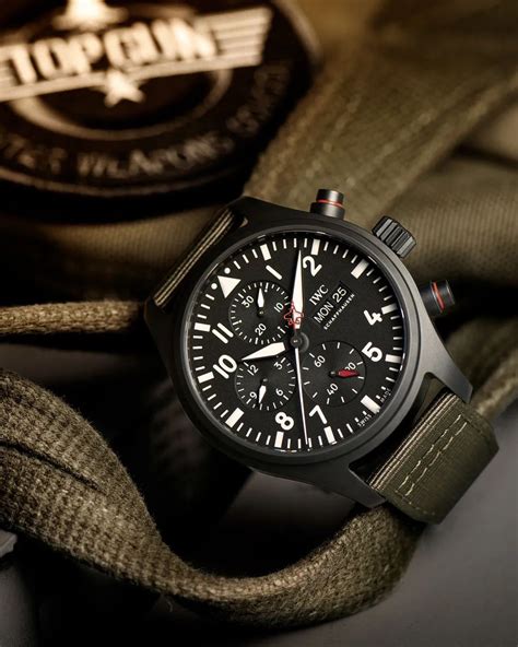 best iwc top gun replica|iwc top gun double chronograph.